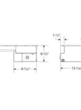 Moroso Road Race Baffled Wet Sump 9qt 6-5/8in Aluminum Oil Pan Ford 5.0 Coyote w/Rear Sump                                     - 20572 - Image 2