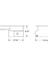 Moroso Drag Race Baffled Wet Sump 9qt Aluminum Oil Pan Ford 5.0 Coyote w/Rear Sump                                     - 20574 - Image 3