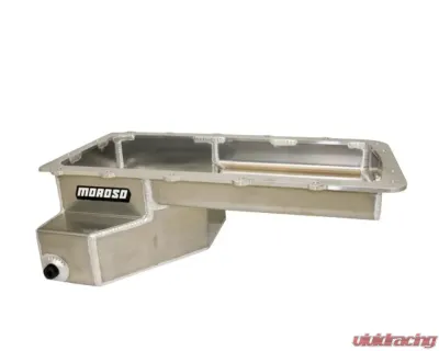 Moroso Drag Race Baffled Wet Sump 9qt Aluminum Oil Pan Ford 5.0 Coyote w/Rear Sump - 20574