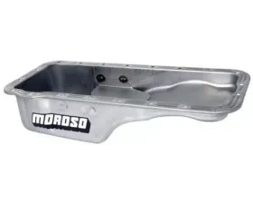 Moroso Wet Sump 5qt 5in Steel Oil Pan Ford 352-428 FE Stock w/Front Sump