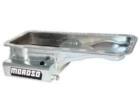 Moroso Kicked Out Wet Sump 8qt 6in Steel Oil Pan Ford 352-428 FE w/Front Sump