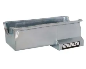Moroso Wet Sump 7qt 8.5in Steel Oil Pan Ford 429-460 w/Rear Sump