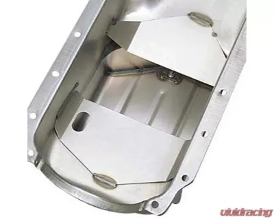 Moroso Deep Wet Sump 8qt 10in Steel Oil Pan Mopar 360 w/Center Sump - 20730