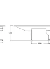 Moroso Deep Wet Sump 7qt 7in Steel Oil Pan Mopar 361-440 w/Center Sump                                     - 20760 - Image 2