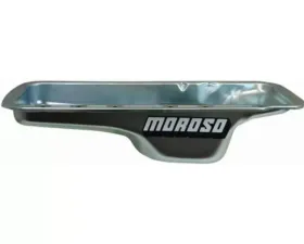 Moroso Wet Sump 5qt 5in Steel Oil Pan Mopar 361-440 Stock w/Center Sump