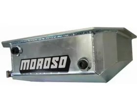 Moroso Road Race Baffled Wet Sump Extra Capacity 5.5in Steel Oil Pan Acura/Honda K Series Notched