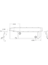 Moroso Road Race Baffled Wet Sump Extra Capacity 5.5in Steel Oil Pan Acura/Honda K Series Notched                                     - 20919 - Image 2