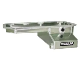 Moroso Toyota 2RZFE/3RZFE Kicked Out w/-16An Pick Up Wet Sump 5qt 5.5in Aluminum Oil Pan
