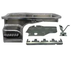 Moroso Road Race Baffled Wet Sump 6.5qt Alum Oil Pan Mitsubishi Evo 7/8/9 w/Lower Intercooler Pipe