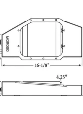 Moroso Nissan SR20 RWD Road Race Baffled Wet Sump 4.75qt Stock Depth Aluminu Oil Pan                                     - 20975 - Image 2