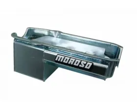 Moroso Pre-80 Chevrolet Small Block/Dart Little M Power Pouch Wet Sump 7qt 8.25in Steel Oil Pan