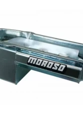 Moroso Pre-80 Chevrolet Small Block/Dart Little M Power Pouch Wet Sump 7qt 8.25in Steel Oil Pan                                     - 21015 - Image 3