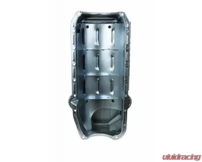 Moroso Pre-80 Chevrolet Small Block/Dart Little M Power Pouch Wet Sump 7qt 8.25in Steel Oil Pan - 21015