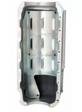 Moroso Chevrolet Big Block Mark IV Drag Race Baffled Power Pouch Wet Sump 6-7qt 8in Steel Oil Pan                                     - 21047 - Image 3