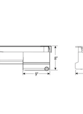 Moroso Chevrolet Big Block Mark IV Drag Race Baffled Power Pouch Wet Sump 7qt 8in Steel Oil Pan                                     - 21048 - Image 2