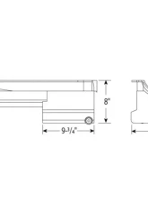 Moroso Chevrolet Big Block Mark IV Drag Race Baffled Power Pouch Wet Sump 6-7qt 8in Steel Oil Pan                                     - 21049 - Image 2
