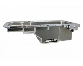 Moroso Drag Race Wet Sump 6qt 6in Aluminum Oil Pan GM LS/F Body w/Spin-On Oil Filter Adapter 1993-2002