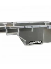 Moroso Drag Race Wet Sump 6qt 6in Aluminum Oil Pan GM LS/F Body w/Spin-On Oil Filter Adapter 1993-2002                                     - 21149 - Image 3