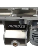 Moroso Road Race Wet Sump 7qt 6in Aluminum Oil Pan GM LS/Early F-Body w/Spin-On Oil Filter Adapter                                     - 21152 - Image 3