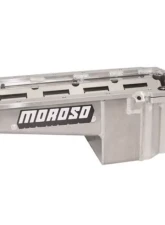 Moroso Drag Race Baffled Wet Sump 7qt 7.5in Aluminum Oil Pan GM LT COPO Camaro w/Rear Sump 2016+                                     - 21154 - Image 3