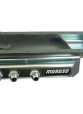 Moroso Fabricated Dry Sump 4in Steel Oil Pan GM LS w/Three Right Side Pick Ups                                     - 21156 - Image 3