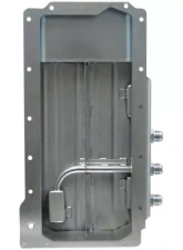 Moroso Fabricated Dry Sump 4in Steel Oil Pan GM LS w/Three Right Side Pick Ups                                     - 21156 - Image 3