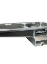 Moroso Road Race Baffled Wet Sump 7qt 6in Aluminum Oil Pan GM LS Swap w/Spin-On Oil Filter Adapter                                     - 21159 - Image 3