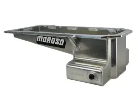 Moroso Road Race Wet Sump 11qt 7-3/5in Alum Oil Pan Hemi Gen 3 5.7/6.1/6.4L w/Front Sump K-Members