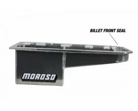 Moroso Drag Race Baffled Wet Sump 10qt 7.5in Aluminum Oil Pan Hemi Gen 3 w/Dragpack K-Members