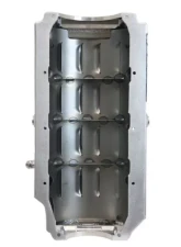 Moroso Wet Sump 8qt 8.25in Alum Oil Pan Pre-85 Chevrolet Small Block/Dart w/-16An External Pick Up                                     - 21240 - Image 2