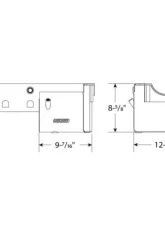 Moroso Wet Sump 8qt 8.5in Aluminum Oil Pan Dart/Rocket SBC w/Double Power Kick Outs                                     - 21247 - Image 2