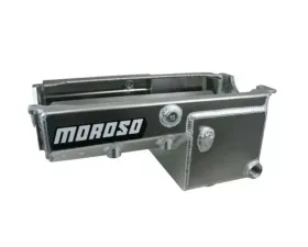 Moroso Wet Sump 8qt 8.5in Alum Oil Pan Dart/Rocket SBC w/-16An External Pick Up