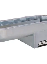 Moroso Wet Sump 7qt 8in Steel Oil Pan Pre-85 Chevrolet Small Block w/Passenger Side Dipstick                                     - 21308 - Image 3