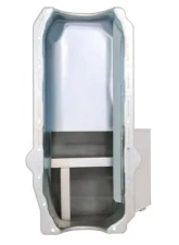 Moroso Wet Sump 7qt 8in Steel Oil Pan Pre-85 Chevrolet Small Block w/Passenger Side Dipstick                                     - 21308 - Image 3