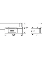Moroso Wet Sump 6qt 6.5in Steel Oil Pan Pre-85 Chevrolet SBC w/Passenger Side Dipstick                                     - 21314 - Image 2