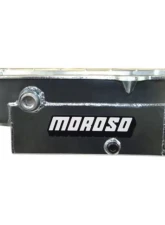 Moroso Wet Sump 8qt 6.5in Steel Oil Pan Pre-80 Chevrolet SBC w/1in Inspection Bung                                     - 21325 - Image 3