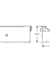 Moroso Wet Sump 9.5qt 7.25in Aluminum Oil Pan Pre-85 Chevrolet SBC w/o Cross Member                                     - 21330 - Image 2