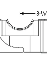 Moroso Sprint Car Dry Sump 6.5in Aluminum Oil Pan Donovan H/C 410 Small Block w/Three Pick Ups                                     - 21555 - Image 2
