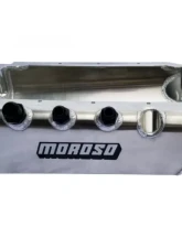 Moroso Dart/Rocket Spread Rail Dirt w/ Three Pick Ups Oil Pan                                     - 21564 - Image 3