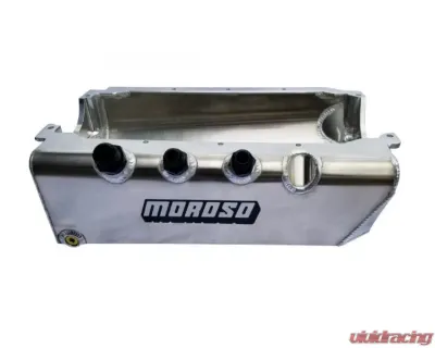 Moroso Dart/Rocket Spread Rail Dirt w/ Three Pick Ups Oil Pan - 21564