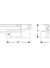 Moroso Wet Sump 7qt 7in Steel Oil Pan Chevrolet SBC 1986+                                     - 21811 - Image 2