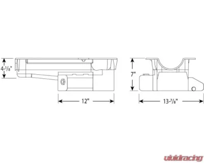 Moroso Wet Sump 7qt 7in Steel Oil Pan Chevrolet SBC 1986+ - 21811