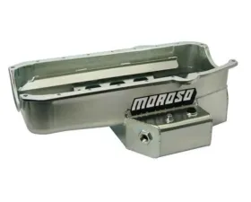 Moroso Wet Sump 7qt 7in Steel Oil Pan Chevrolet SBC 1986+