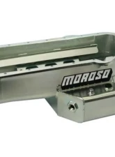 Moroso Wet Sump 7qt 7in Steel Oil Pan Chevrolet SBC 1986+                                     - 21811 - Image 3