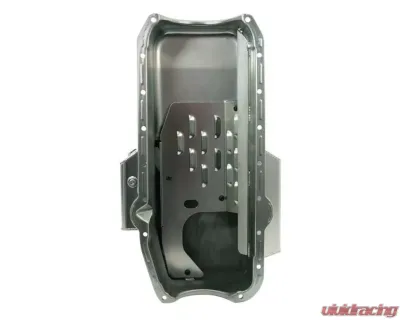 Moroso Wet Sump 7qt 7in Steel Oil Pan Pre-80 Chevrolet SBC - 21812