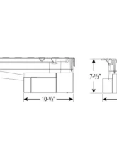 Moroso Road Race Wet Sump 7qt 7.5in Steel Oil Pan Pre-80 Chevrolet SBC                                     - 21813 - Image 2