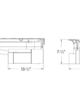 Moroso Road Race Wet Sump 7qt 7.5in Steel Oil Pan Chevrolet SBC w/1 Piece Seal 1986+                                     - 21815 - Image 2