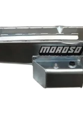 Moroso Wet Sump 7qt 7in Steel Oil Pan Chevrolet SBC/Dart w/2 Pc Seal & Low Clearance 1980-1985                                     - 21816 - Image 3
