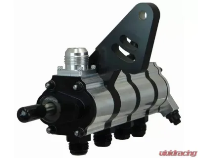 Moroso 1.200 Pressure Right Side Tri-Lobe Dragster 4 Stage Dry Sump Oil Pump - 22324
