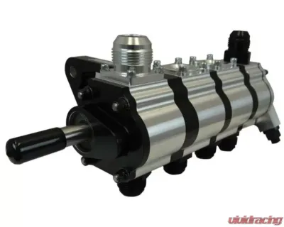 Moroso 1.200 Pressure Left Side Tri-Lobe 4 Stage Dry Sump Oil Pump w/Fuel Pump Drive - 22364